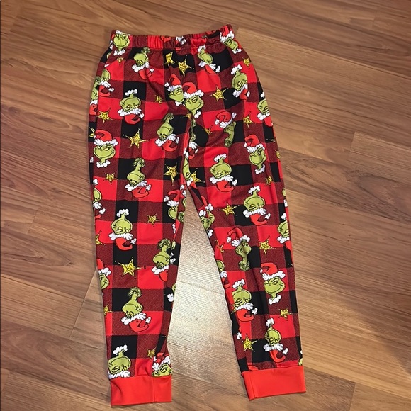 Kids Red Grinch Pajamas - Picture 1 of 6